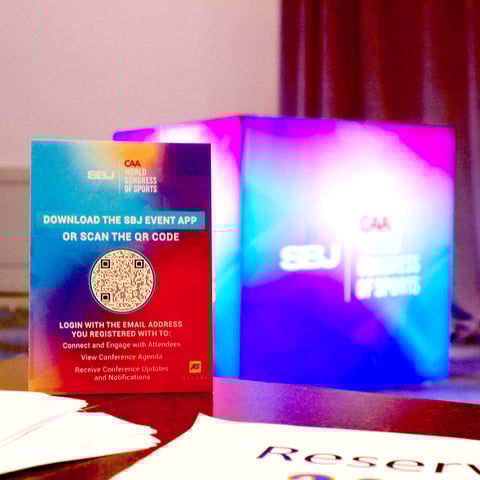 SBJ Trade Show Activation Backlit Cube